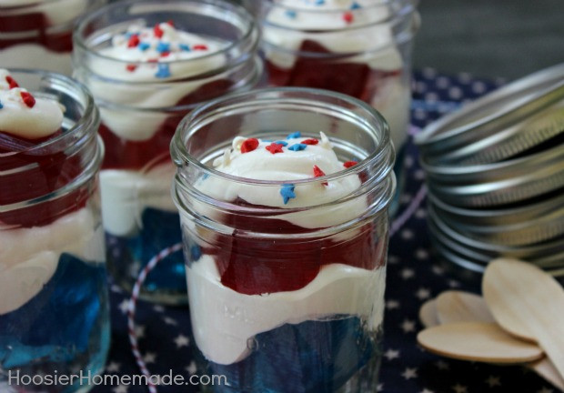 4Th Of July Jello Dessert
 No Bake Treats for the 4th of July