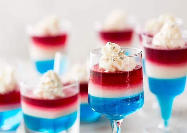 4Th Of July Jello Dessert
 Super Easy Patriotic 4th of July Layered Jello Spend