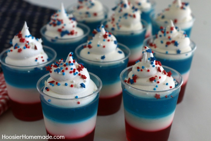 4Th Of July Jello Dessert
 4th of July Jello Shots Hoosier Homemade