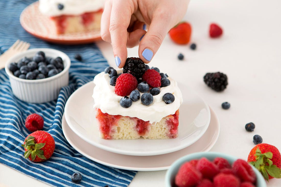 4Th Of July Poke Cake
 How to Make a Patriotic 4th of July Poke Cake