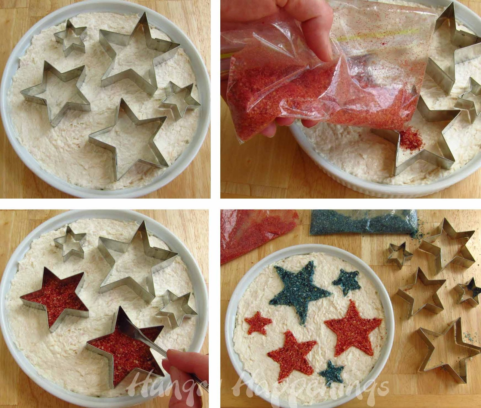 4Th Of July Recipes Appetizers
 Patriotic Appetizer Snack Dip for Fourth of July Party