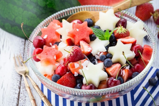 4Th Of July Salads
 4th of July Fruit Salad Vegan Heaven