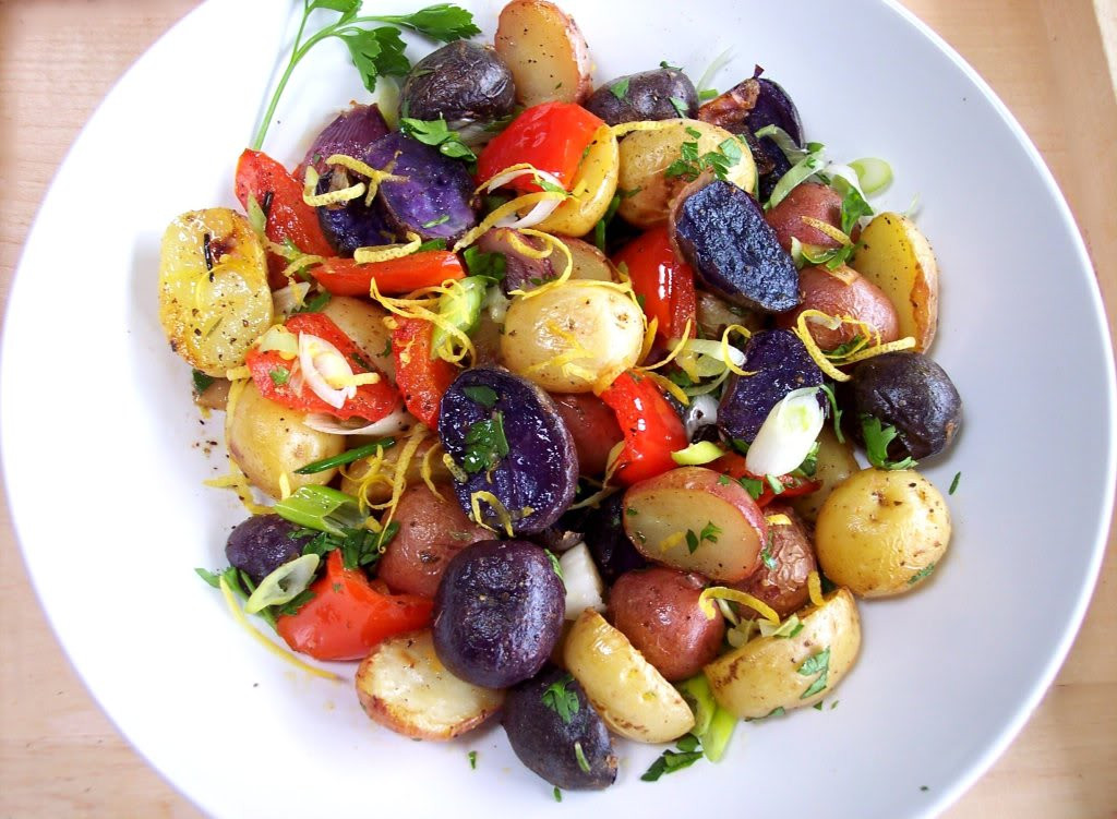 4Th Of July Salads
 Red White and Blue Potato Salad Proud Italian Cook