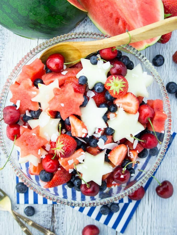 4Th Of July Salads
 4th of July Fruit Salad Vegan Heaven