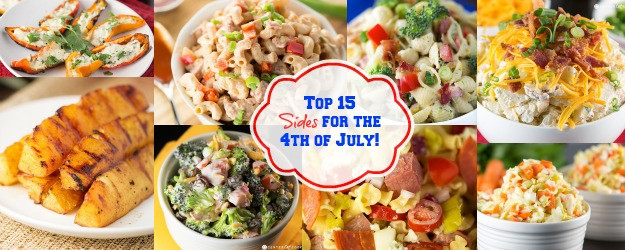 4Th Of July Side Dishes
 Top 15 Sides for the 4th of July