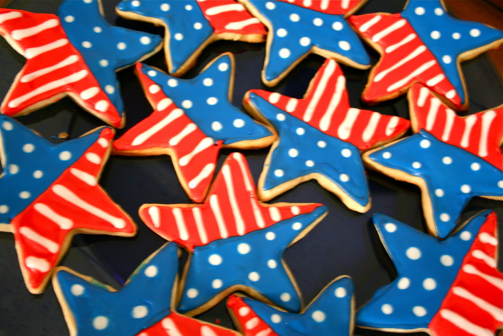 4Th Of July Sugar Cookies
 4th of July Sugar Cookies A Dash of Megnut