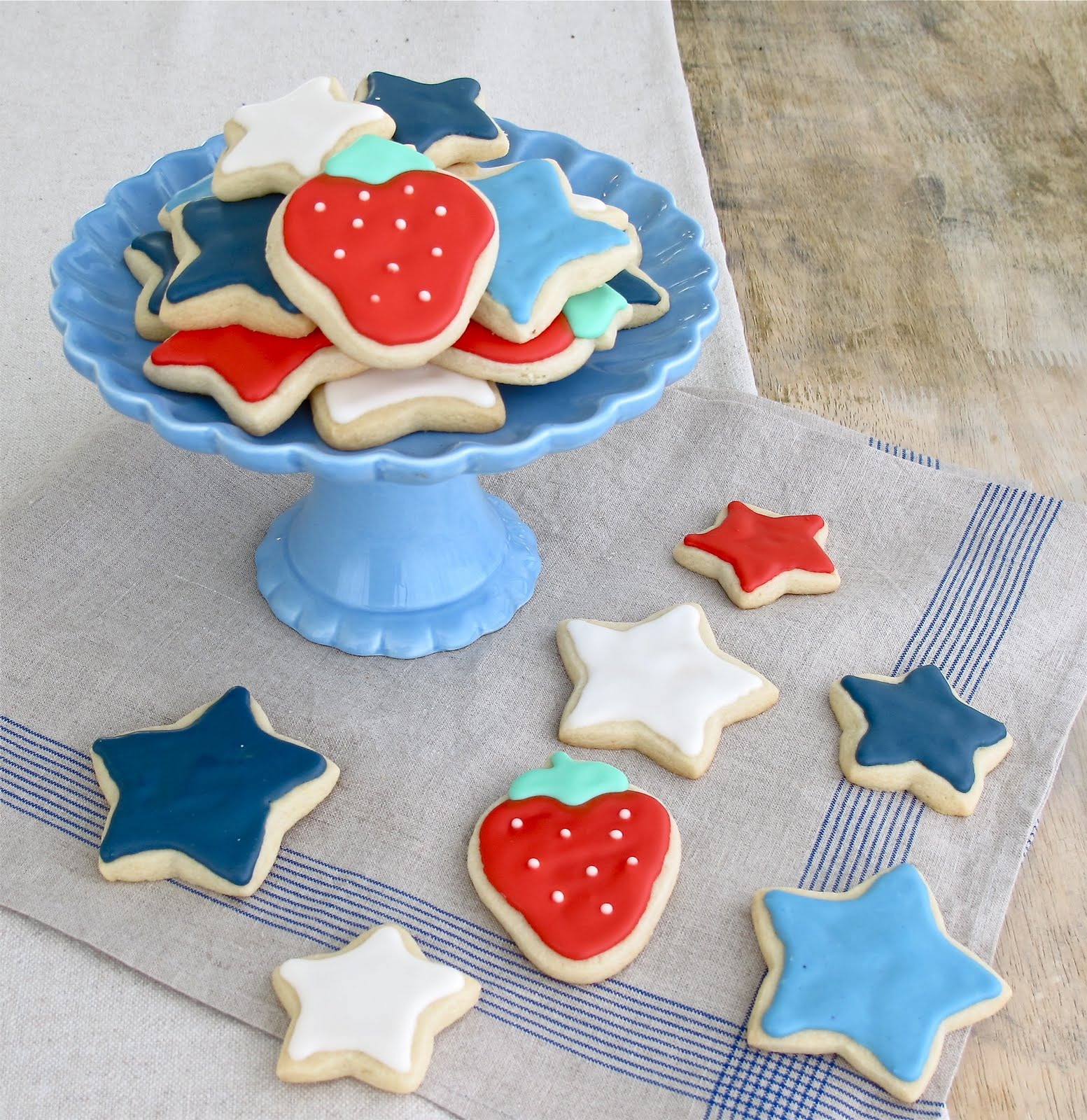 4Th Of July Sugar Cookies
 Jenny Steffens Hobick Fourth of July Party Decorations