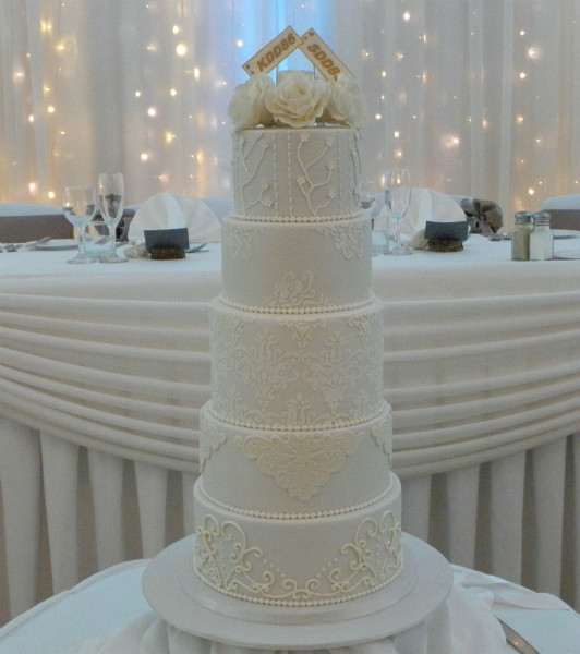 5 Tier Wedding Cakes
 5 Tier Cake to Pin on Pinterest PinsDaddy