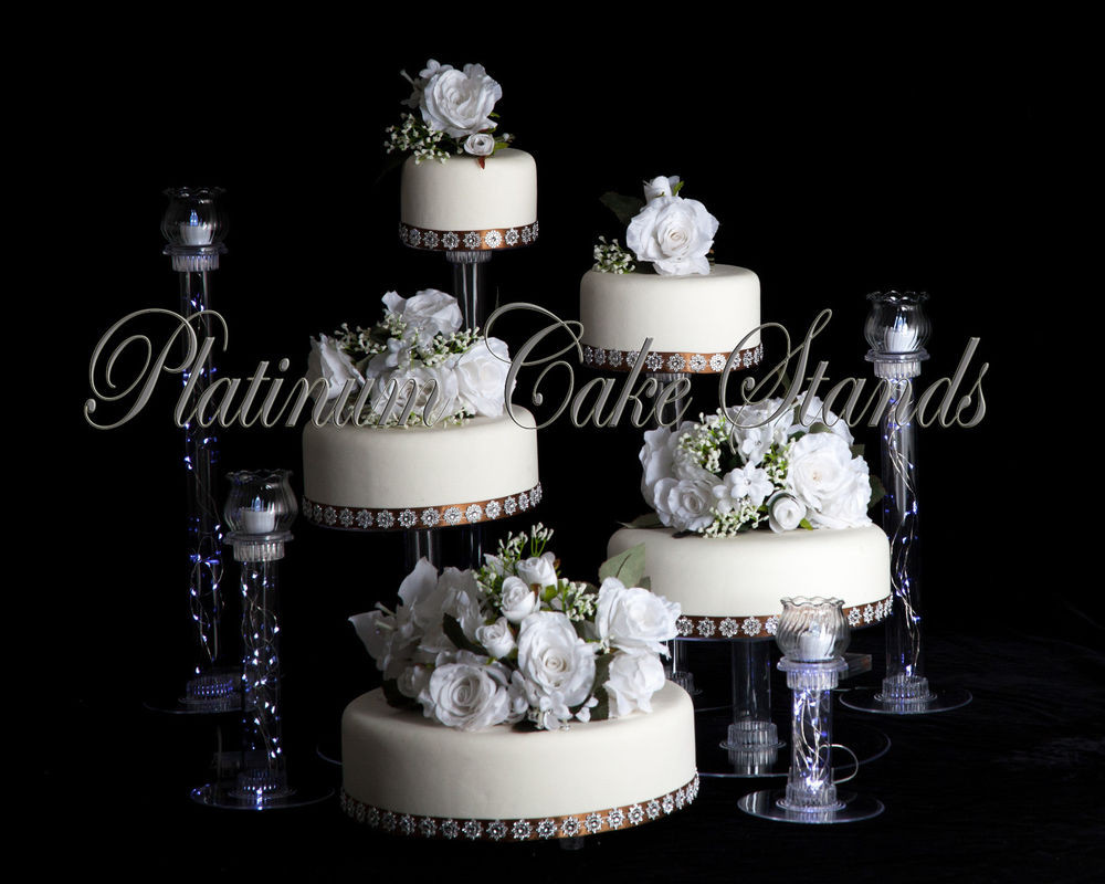 5 Tier Wedding Cakes
 5 tier wedding cake stand idea in 2017