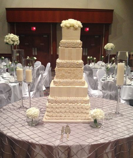 5 Tier Wedding Cakes
 Aggie s Bakery and Cake Shop Wedding Cake West Allis