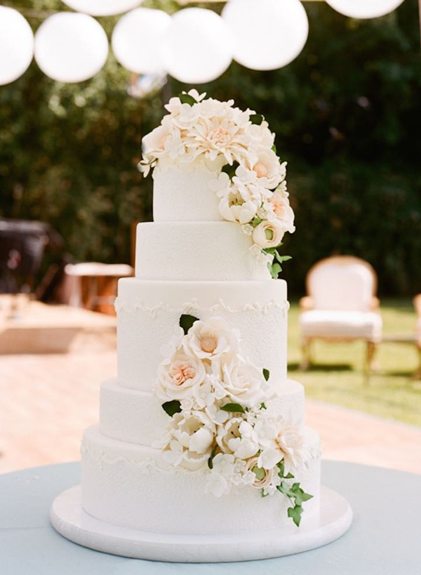 5 Tiered Wedding Cakes
 2016 Wedding Trends 28 Wonderful Wedding Ideas With