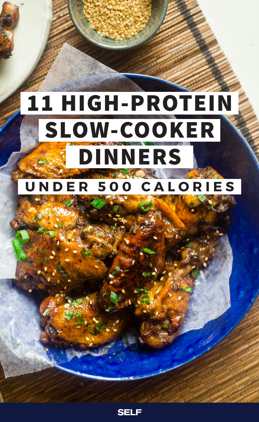 500 Heart Healthy Slow Cooker Recipes
 11 High Protein Slow Cooker Dinners Under 500 Calories in