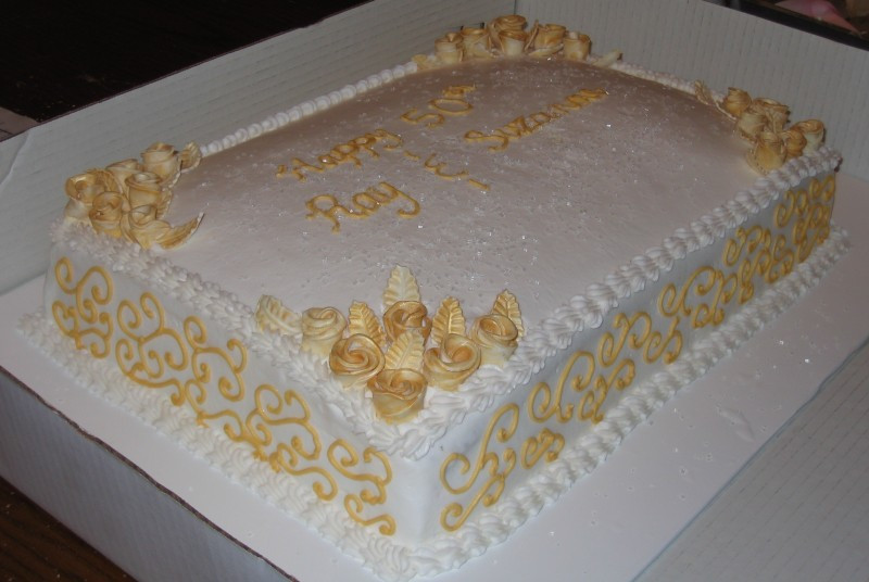 50Th Wedding Anniversary Sheet Cakes
 50th wedding anniversary sheet cakes idea in 2017