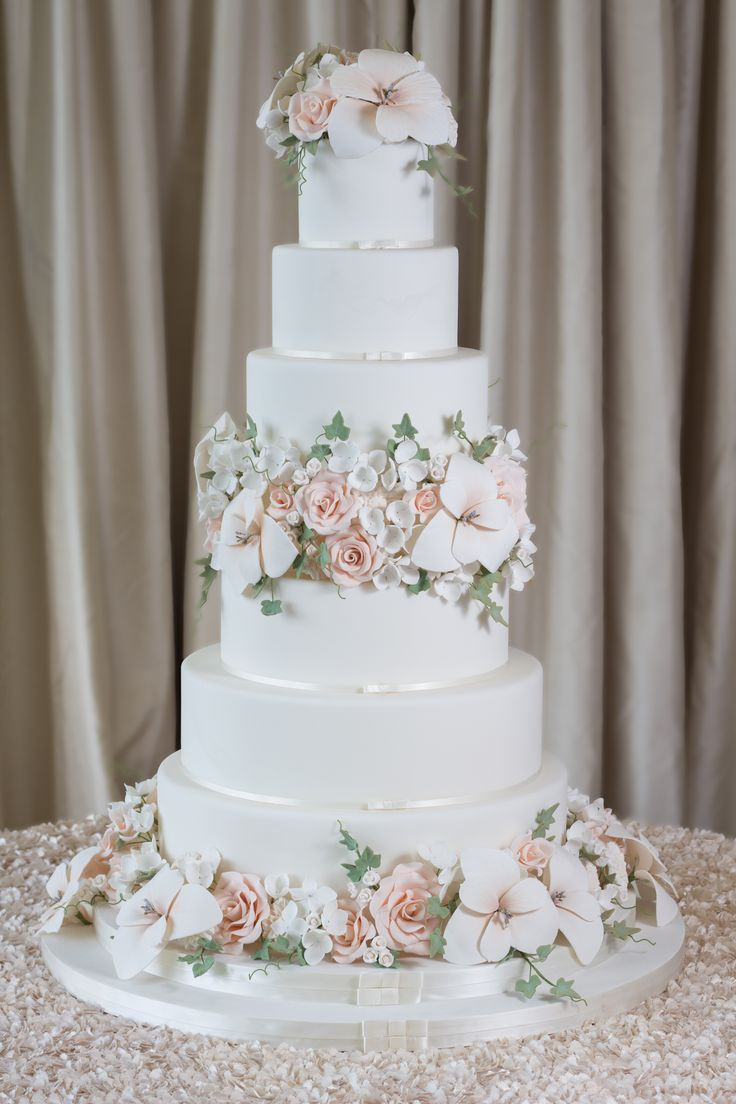6 Layer Wedding Cakes
 Best 25 6 tier wedding cakes ideas on Pinterest