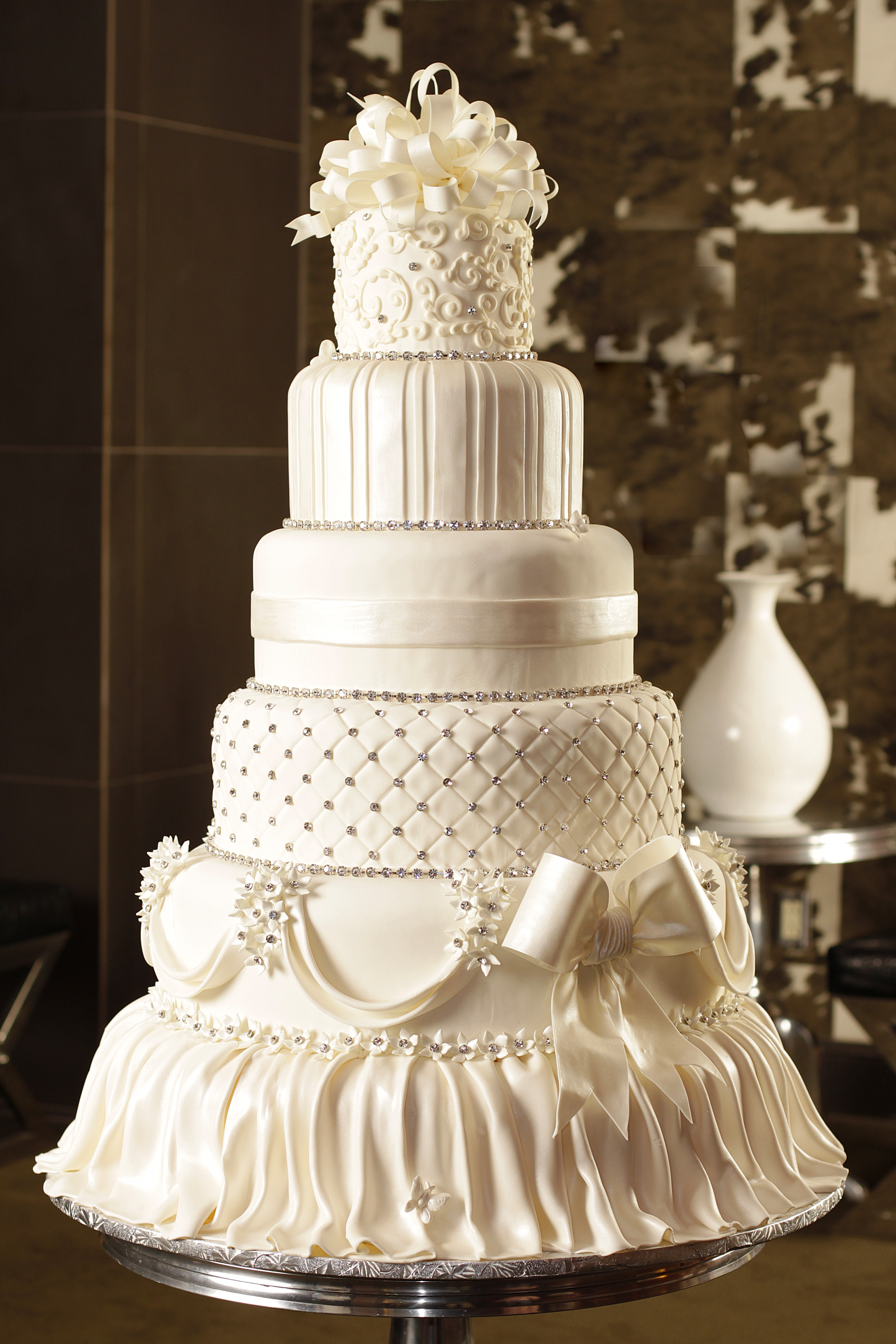 6 Layer Wedding Cakes
 The Cake Guys