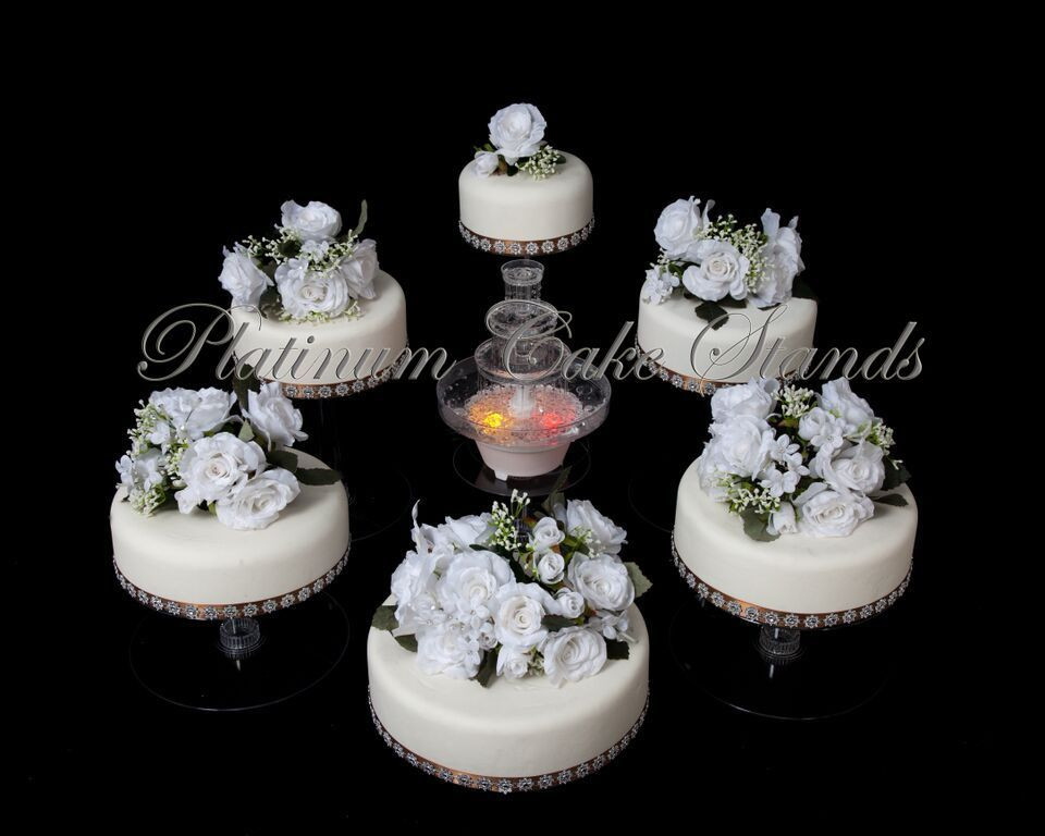 6 Layer Wedding Cakes
 6 tier wedding cake stand idea in 2017
