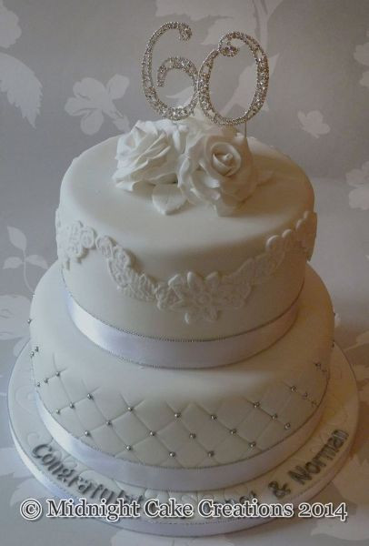 60Th Wedding Anniversary Cakes
 60th wedding anniversary cake Google Search