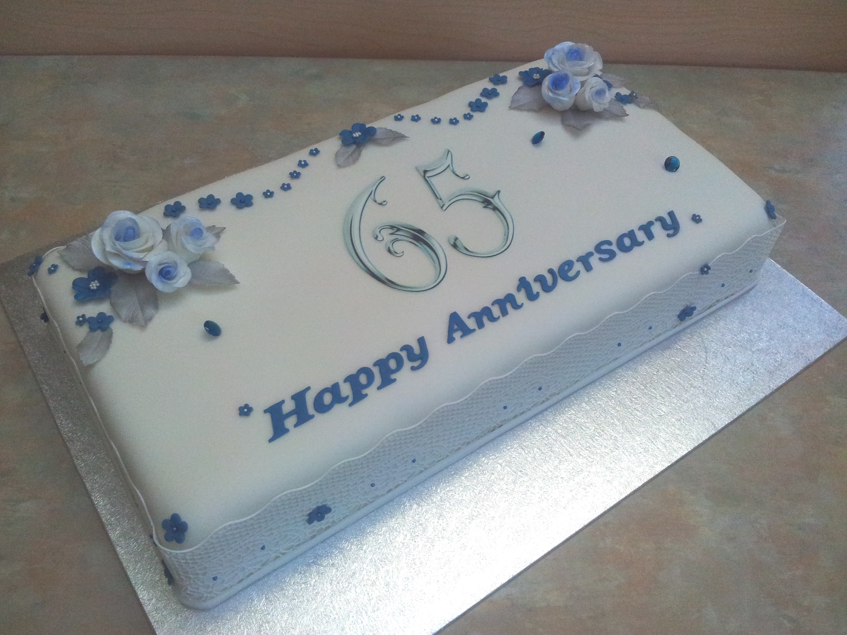 65Th Wedding Anniversary Cakes
 Sweet Tracey Cakes