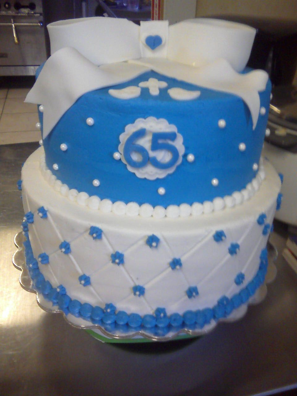 65Th Wedding Anniversary Cakes
 65th Wedding Anniversary Cake for a very special family