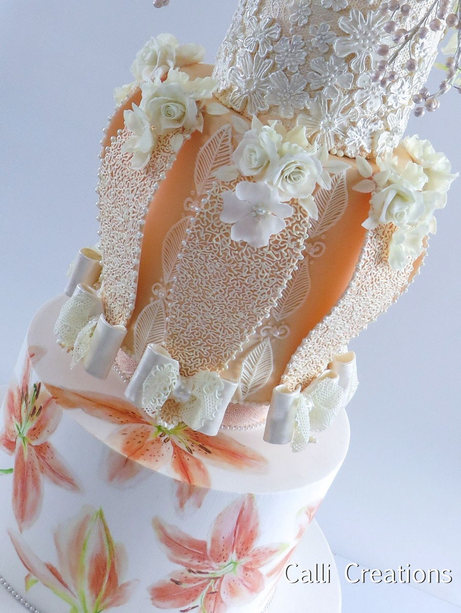 90S Wedding Cakes
 90 s Wedding Cake CakeCentral