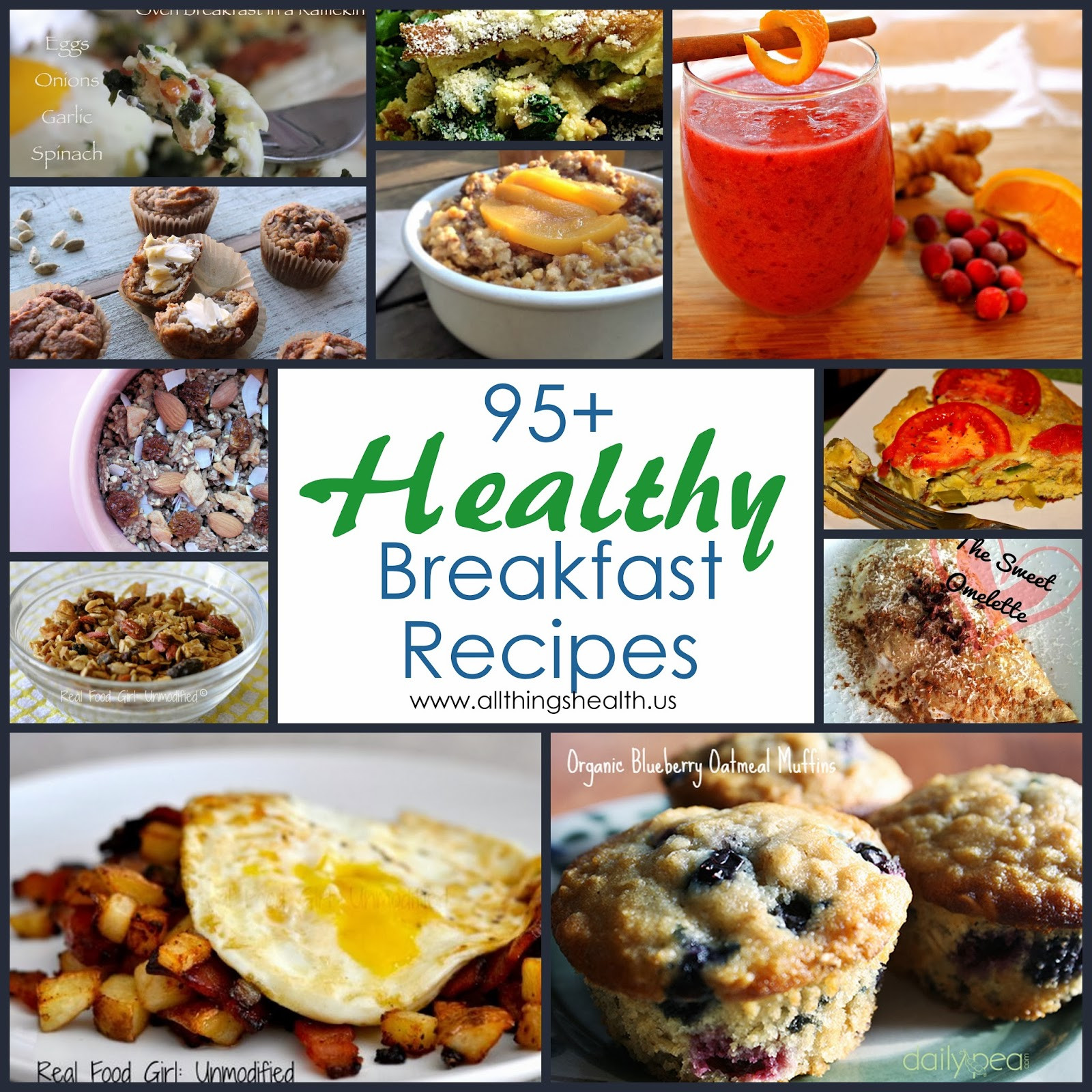 A Healthy Breakfast
 All Things Health 95 Healthy Breakfast Recipes