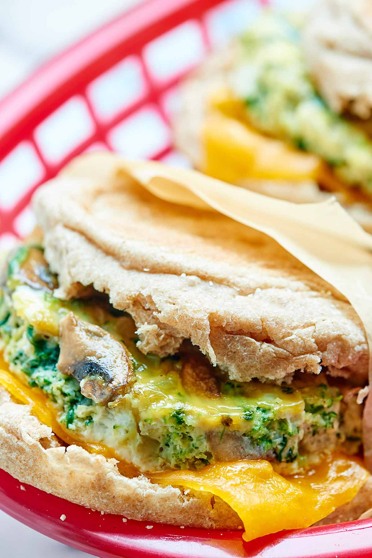 A Healthy Breakfast
 Healthy Breakfast Sandwich Make Ahead Freezer Friendly