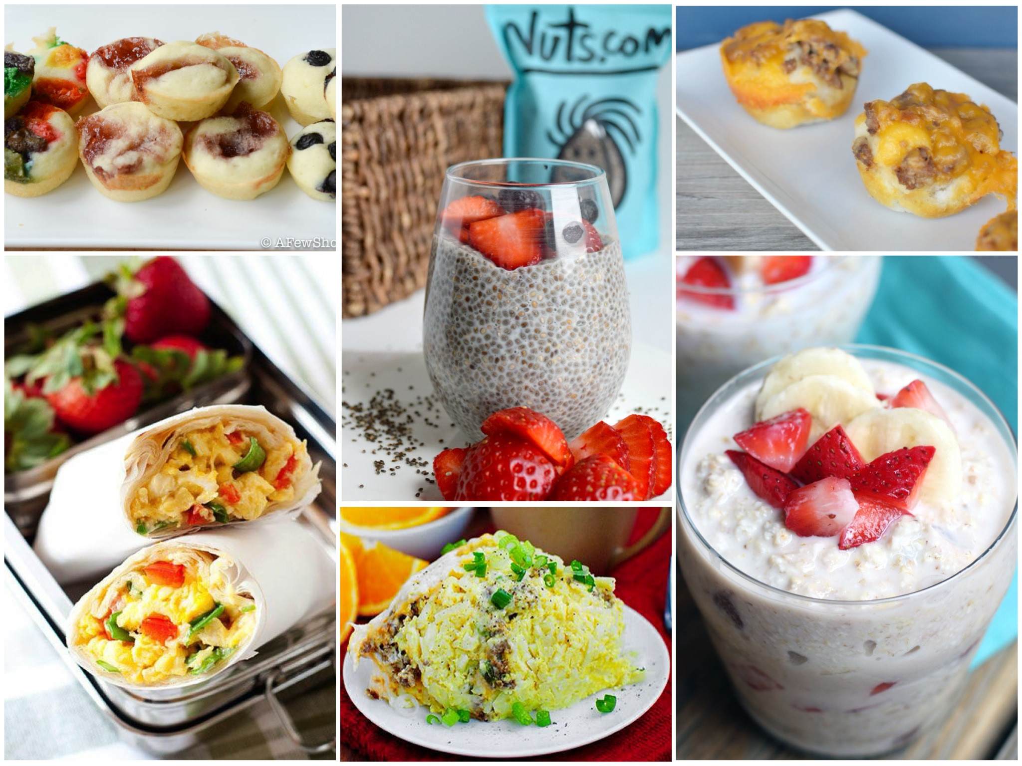 A Healthy Breakfast
 12 The Go Breakfasts for Busy School Mornings