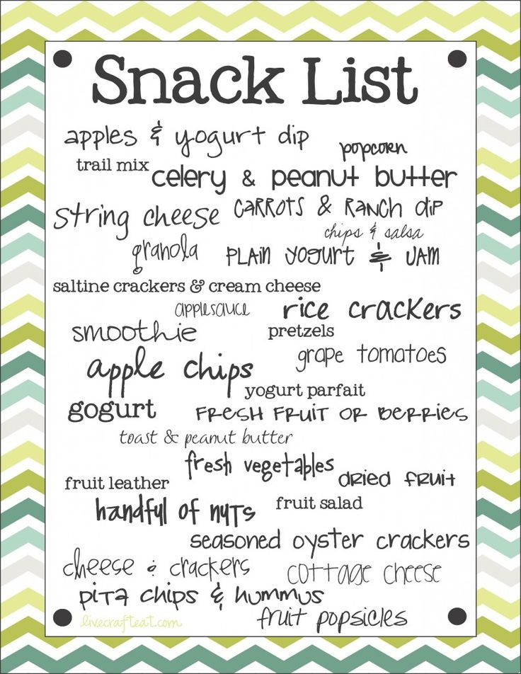 A List Of Healthy Snacks
 10 best ideas about Healthy Snacks List on Pinterest