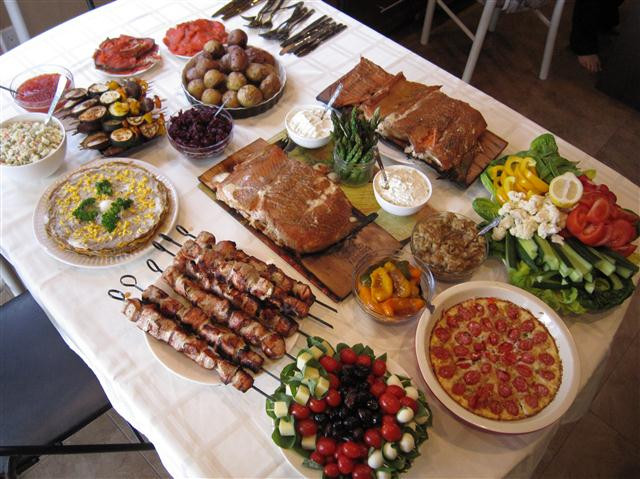 A Popular Easter Dinner
 Ukrainian Easter Dinner Ukrainian Easter Bread Paska