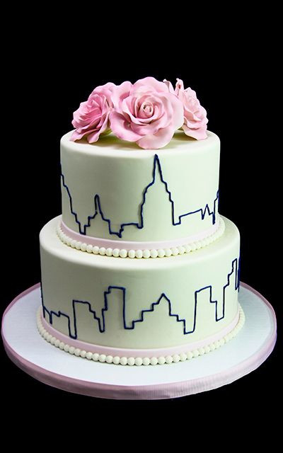 Affordable Wedding Cakes Nyc
 Best 25 New york skyline ideas on Pinterest