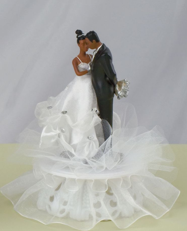 African American Cake Toppers For Wedding Cakes
 Wedding wedding cake toppers