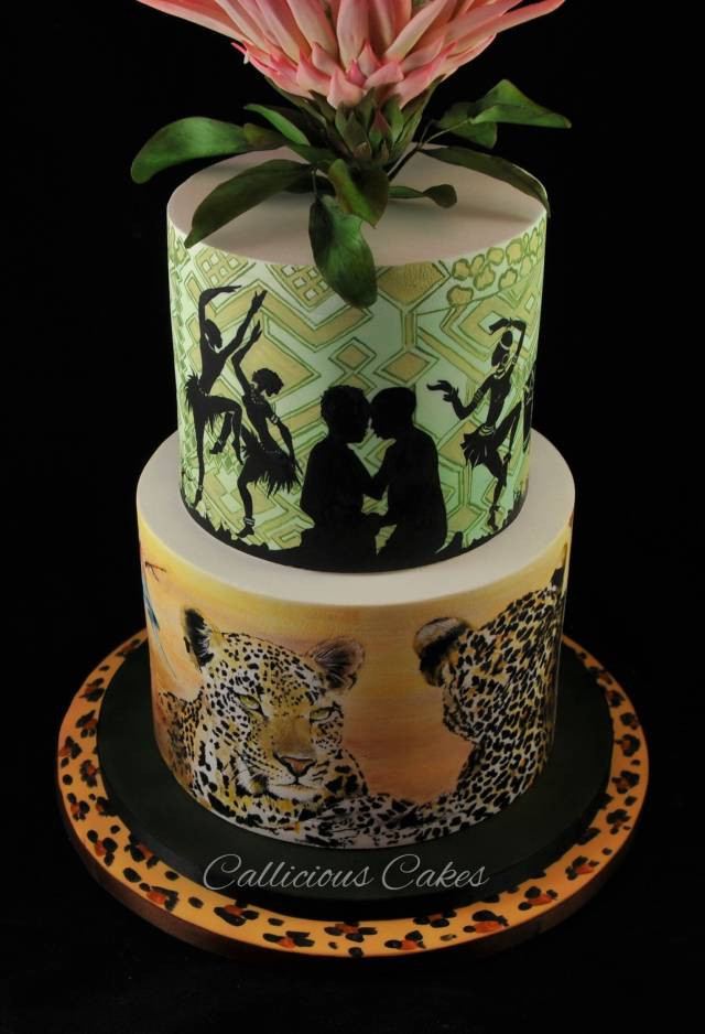 African Wedding Cakes
 South African Wedding Cake Cake by Callicious Cakes