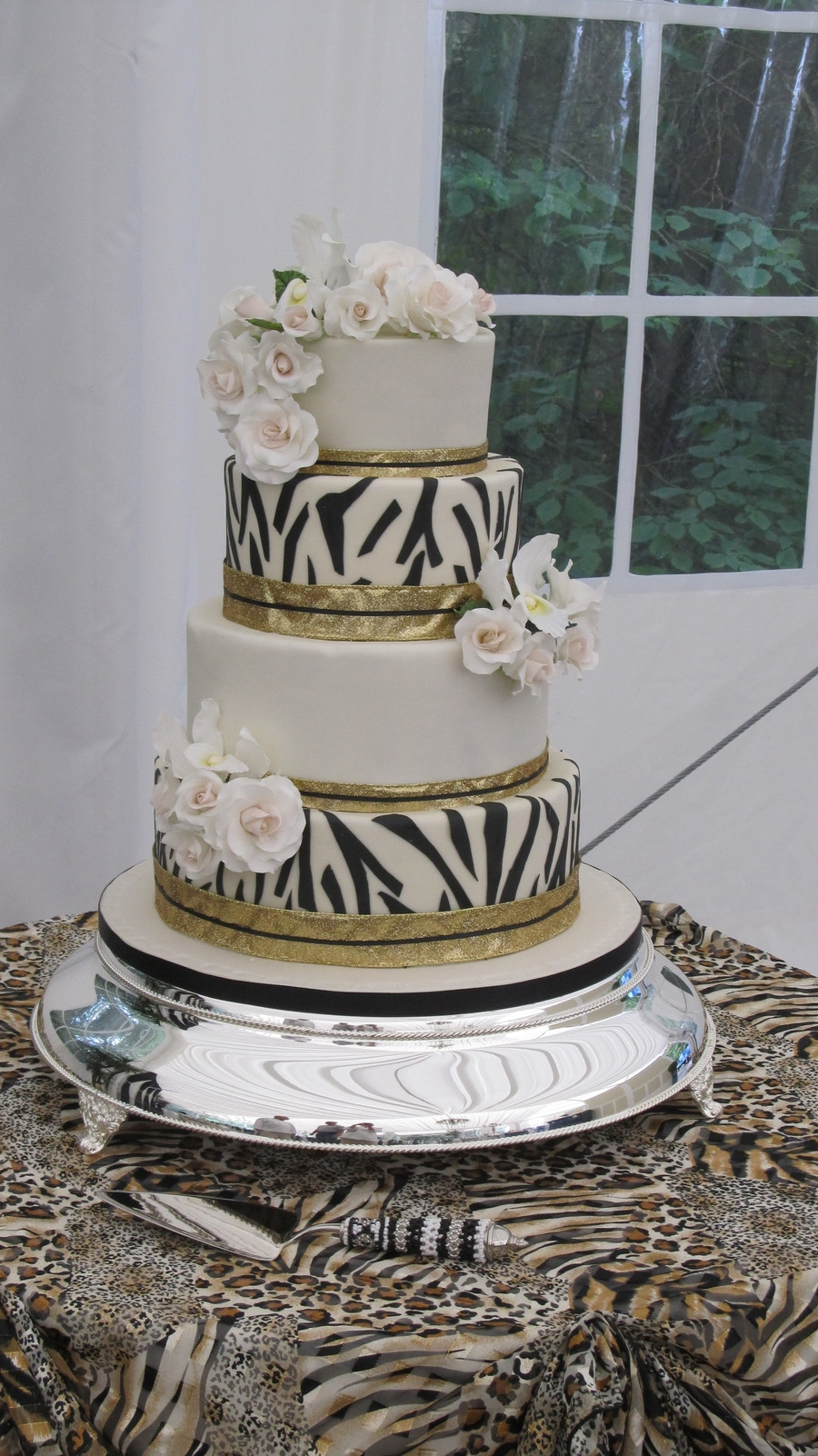 African Wedding Cakes
 Kate s African Theme Wedding Cake CakeCentral
