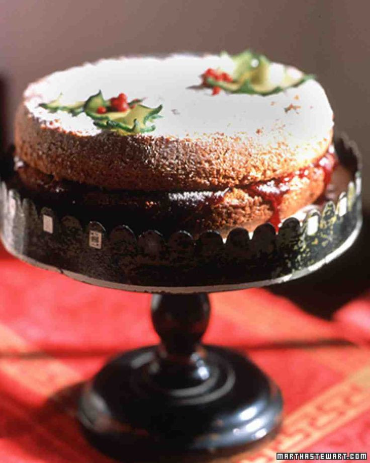 Almond Wedding Cake Recipe Martha Stewart
 Almond Torte with Raspberry Filling Recipe