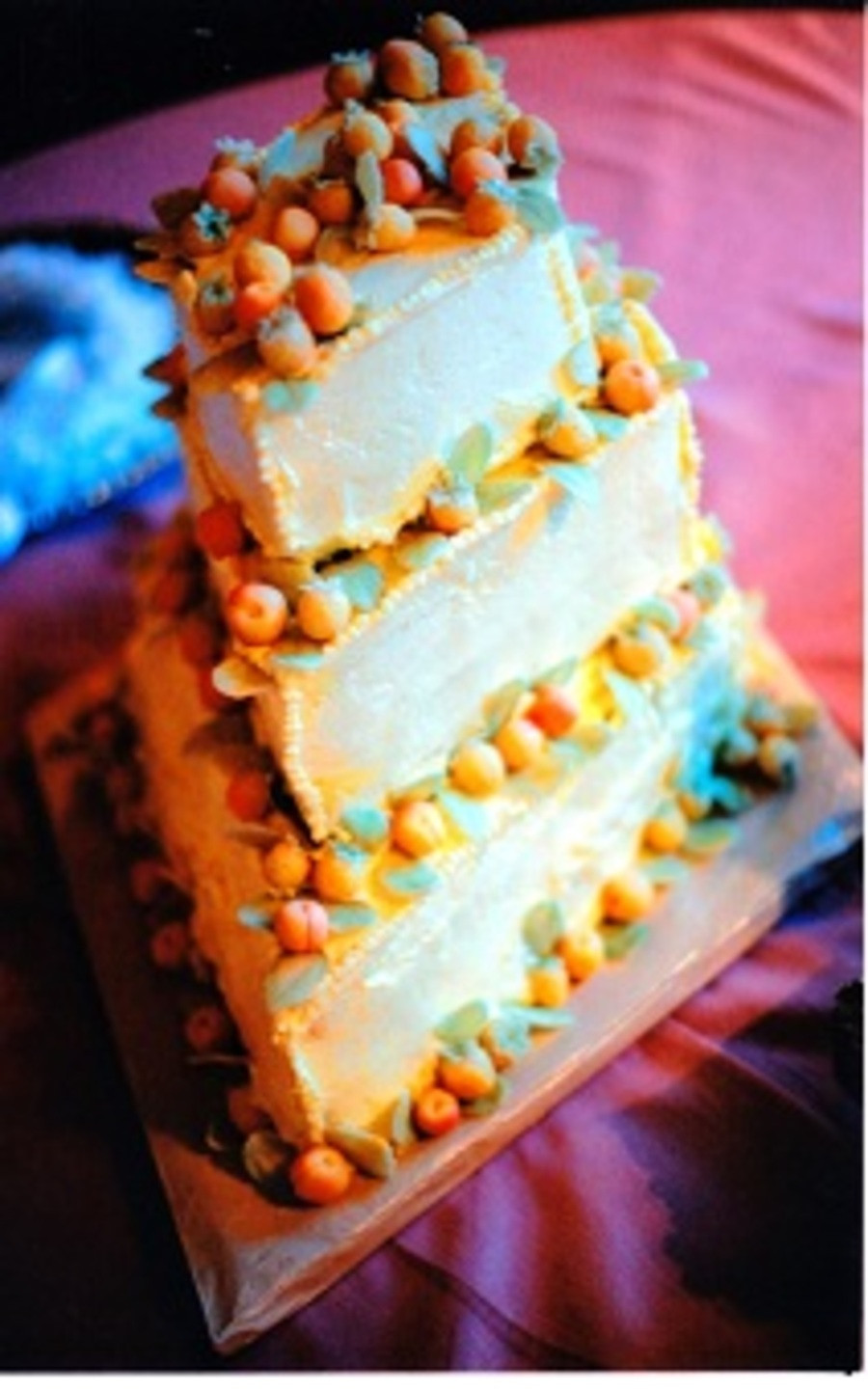 Almond Wedding Cake Recipe Martha Stewart
 Diamond Wedding Cake CakeCentral