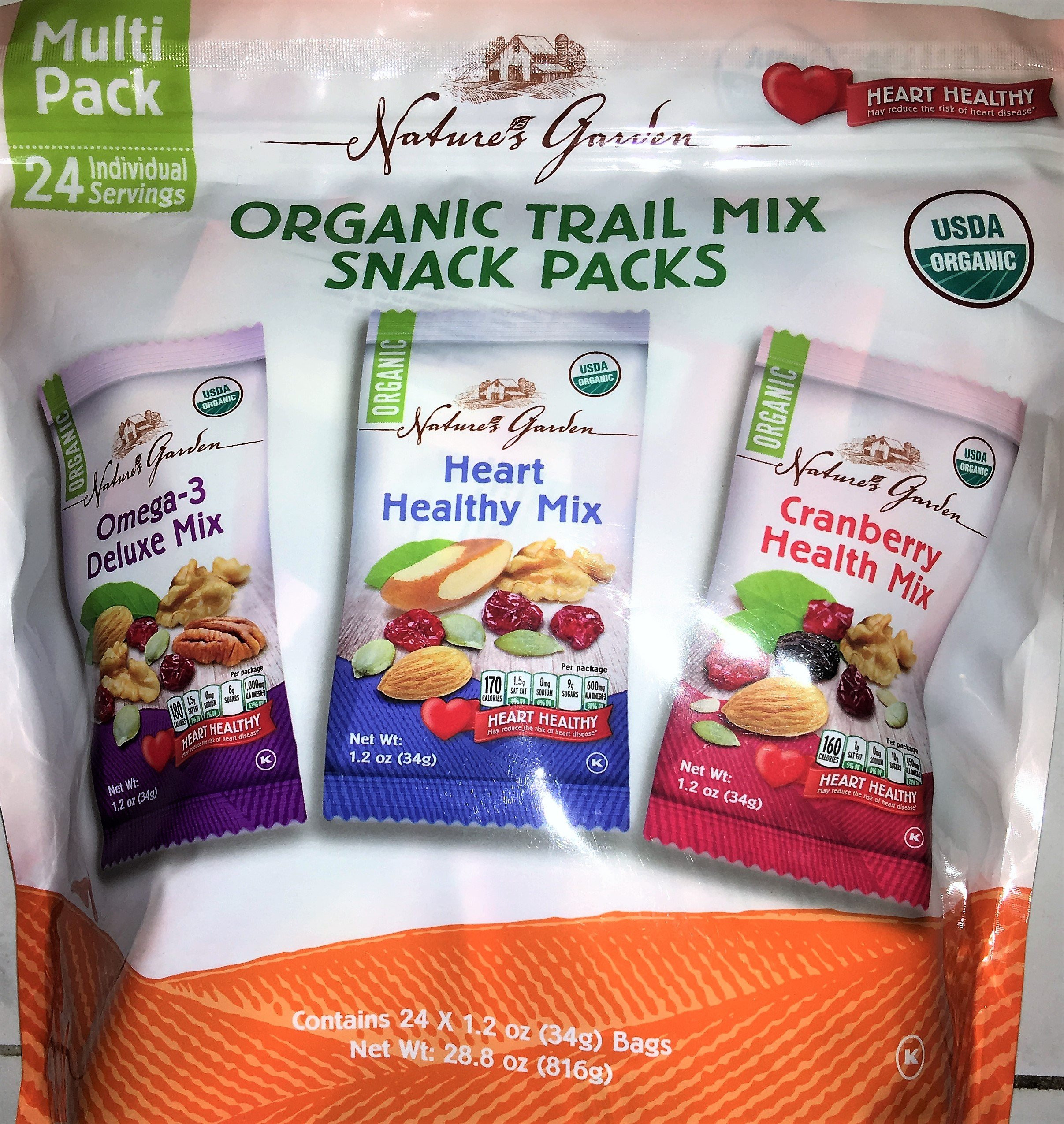 Amazon Healthy Snacks
 Amazon 180 Snacks Nut Crunch Variety Pack 21