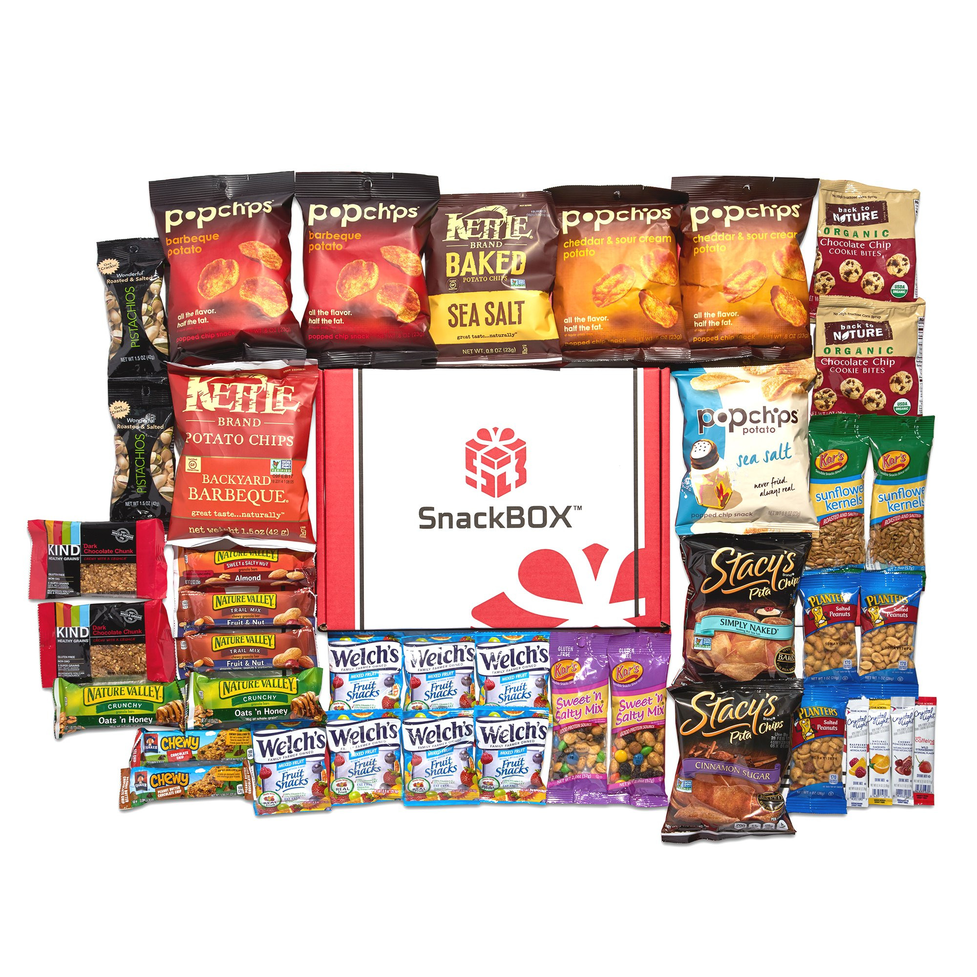 Amazon Healthy Snacks
 Amazon Healthy Snacks Care Package 45 Count by The