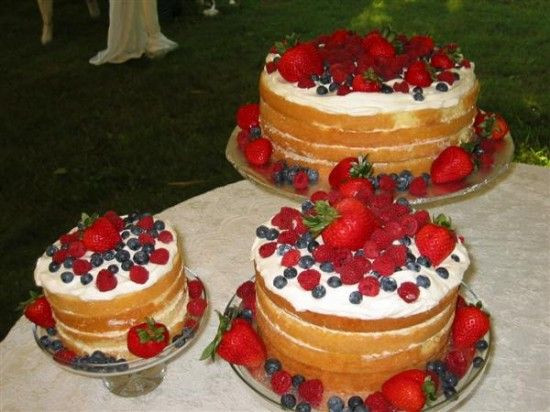 Angel Food Wedding Cakes
 Angel food cake wedding cake idea in 2017