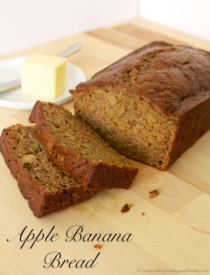 Apple Banana Bread Recipe Healthy
 Apple Banana Bread she Ruthie so she says