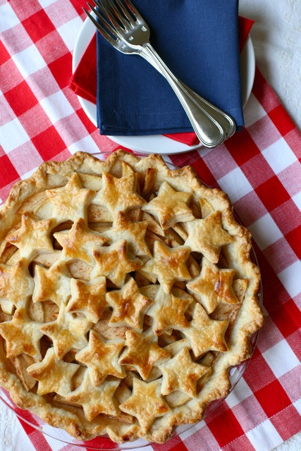 Apple Pie 4Th Of July
 Star Spangled Apple Pie Everyday Annie