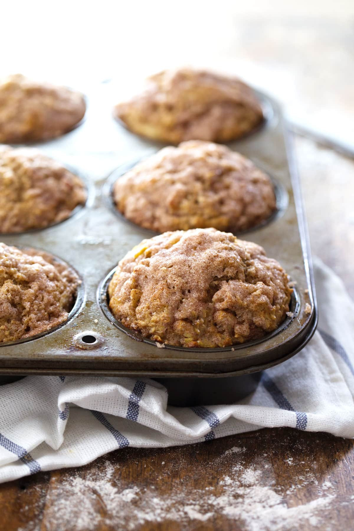 Apple Recipes Healthy
 Healthy Cinnamon Sugar Apple Muffins Recipe Pinch of Yum