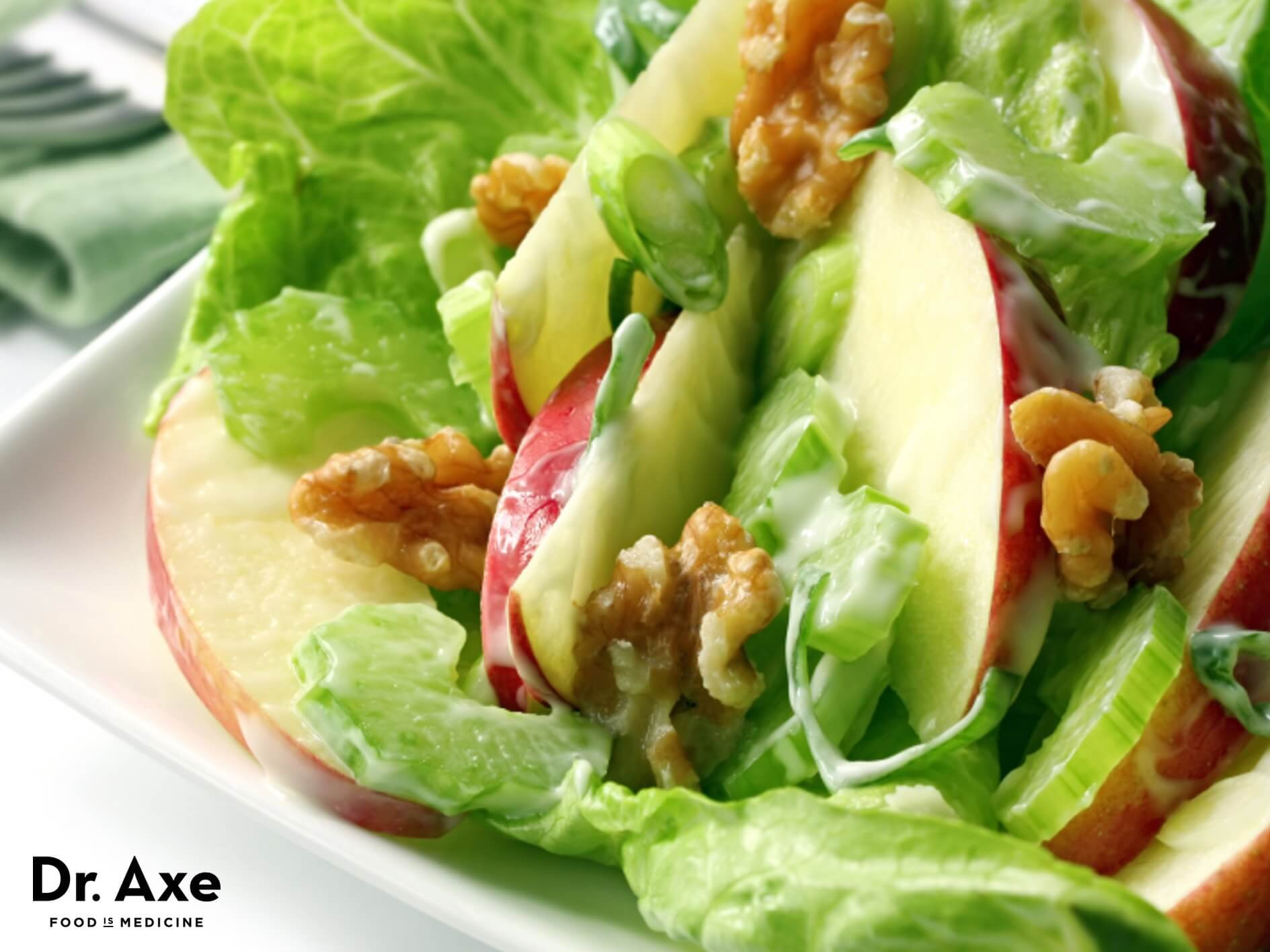 Apple Salad Recipes Healthy
 Healthy Waldorf Salad Recipe Dr Axe