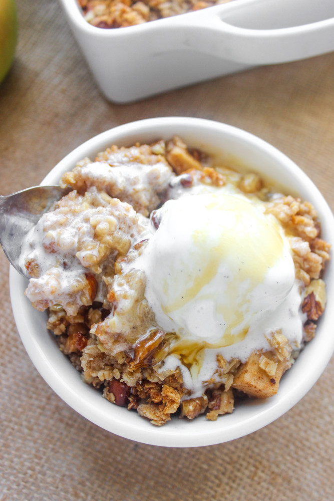 Apples Dessert Healthy
 Best Ever Healthy Apple Crisp Healthy Liv