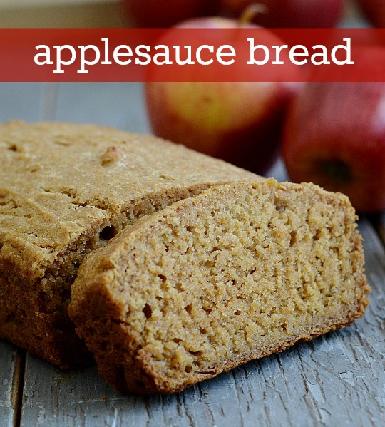 Applesauce Bread Healthy
 Applesauce Bread Recipe from Real Food Real Deals