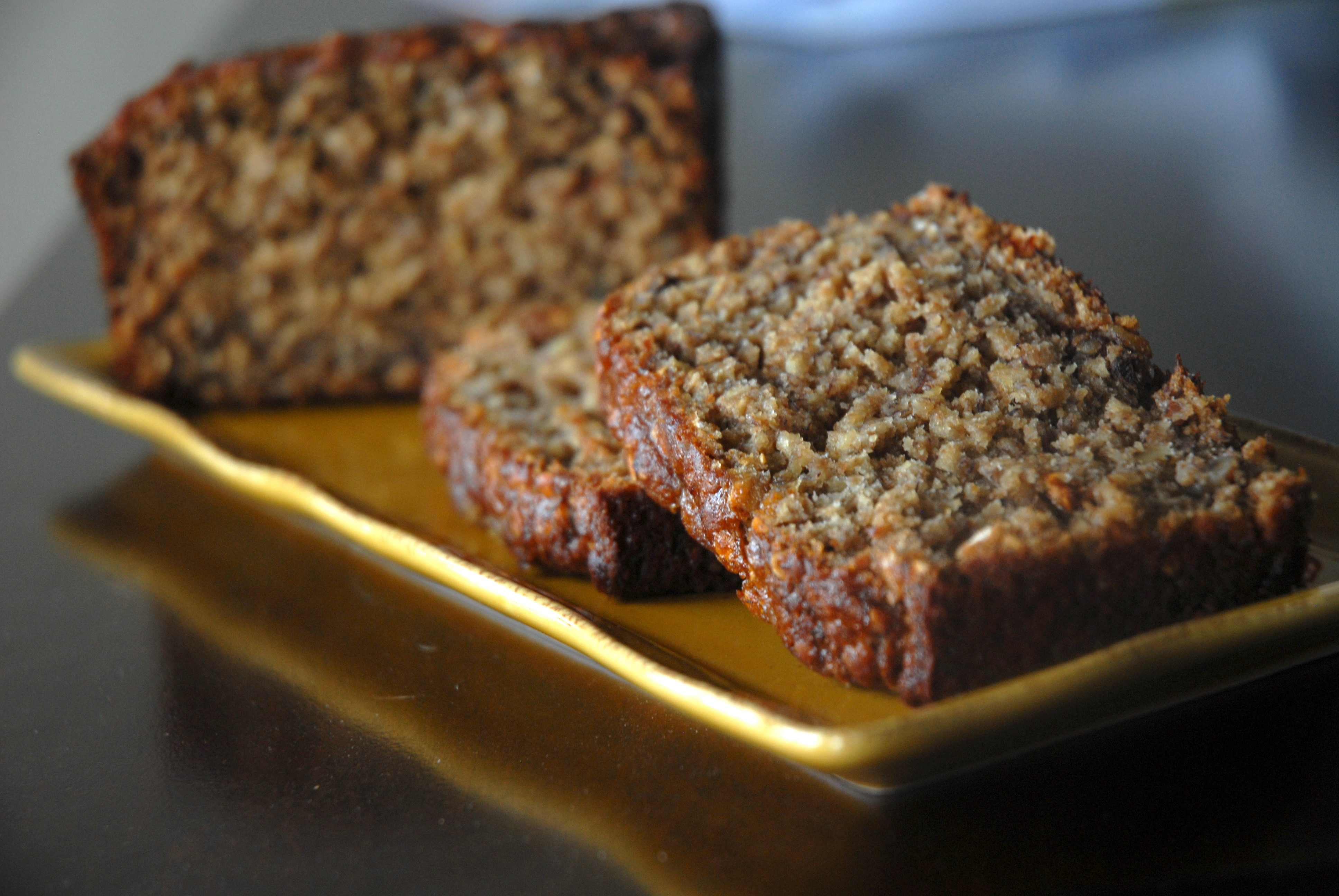 Applesauce Bread Healthy
 Whole Wheat and Oat Banana Bread