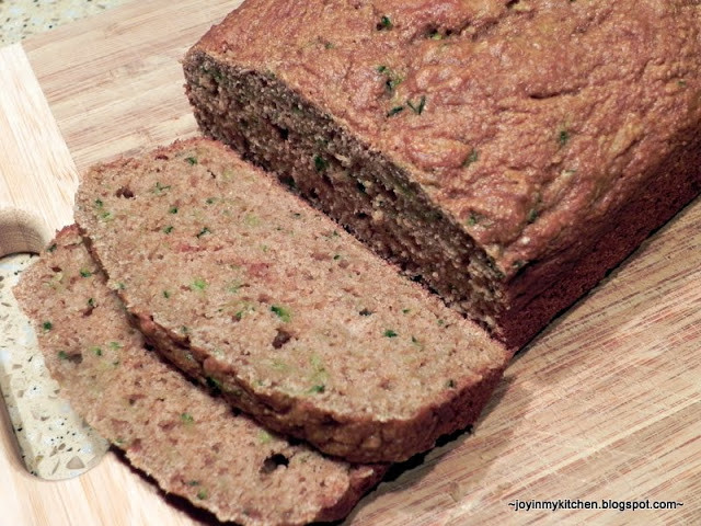 Applesauce Bread Healthy
 Finding Joy in My Kitchen Healthy Applesauce Zucchini Bread