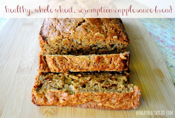 Applesauce Bread Healthy
 Checking Items f of my Fall Bucket List with Healthy