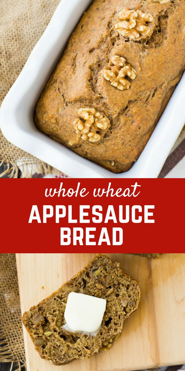 Applesauce Bread Healthy
 Whole Wheat Applesauce Bread with Walnuts Rachel Cooks