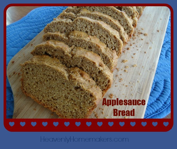 Applesauce Bread Healthy top 20 Healthy Treat for today Applesauce Bread Heavenly