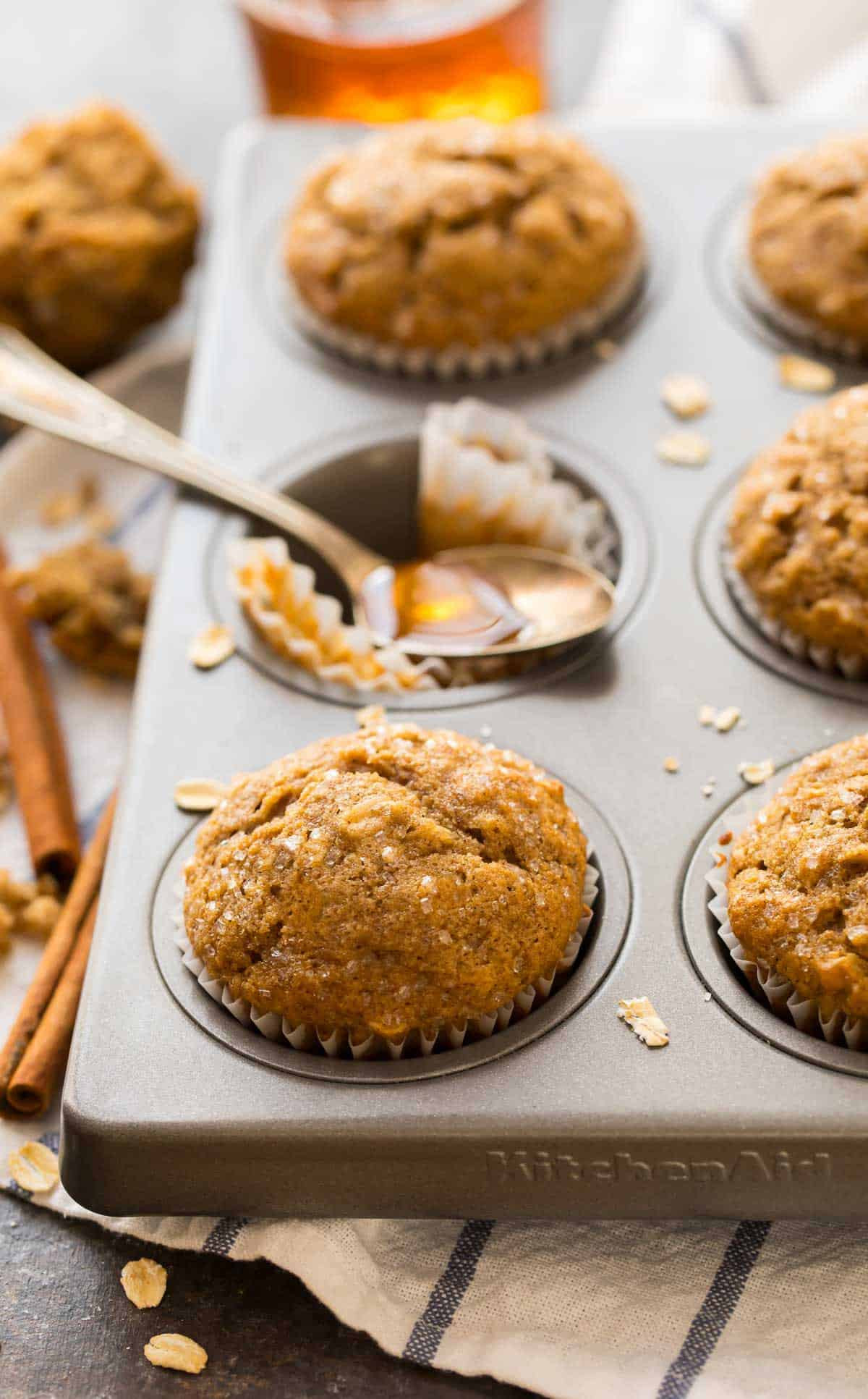 Applesauce Muffins Healthy
 Applesauce Muffins